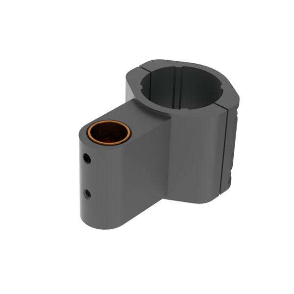 Deluxe 2in Pole Mount, Black